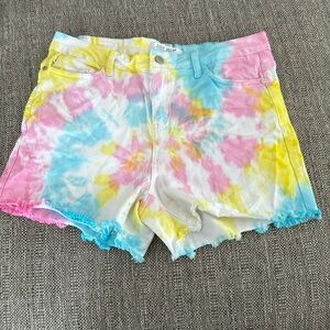 Tye dye Judy Blue shorts